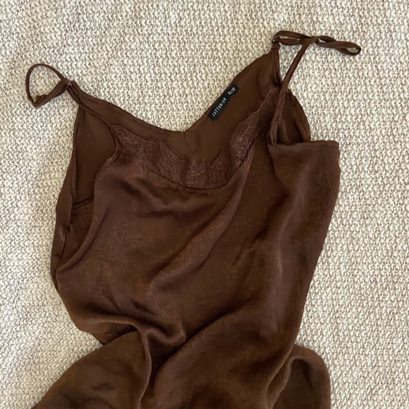 Cotton On Dresses & Skirts - BROWN SLIP DRESS